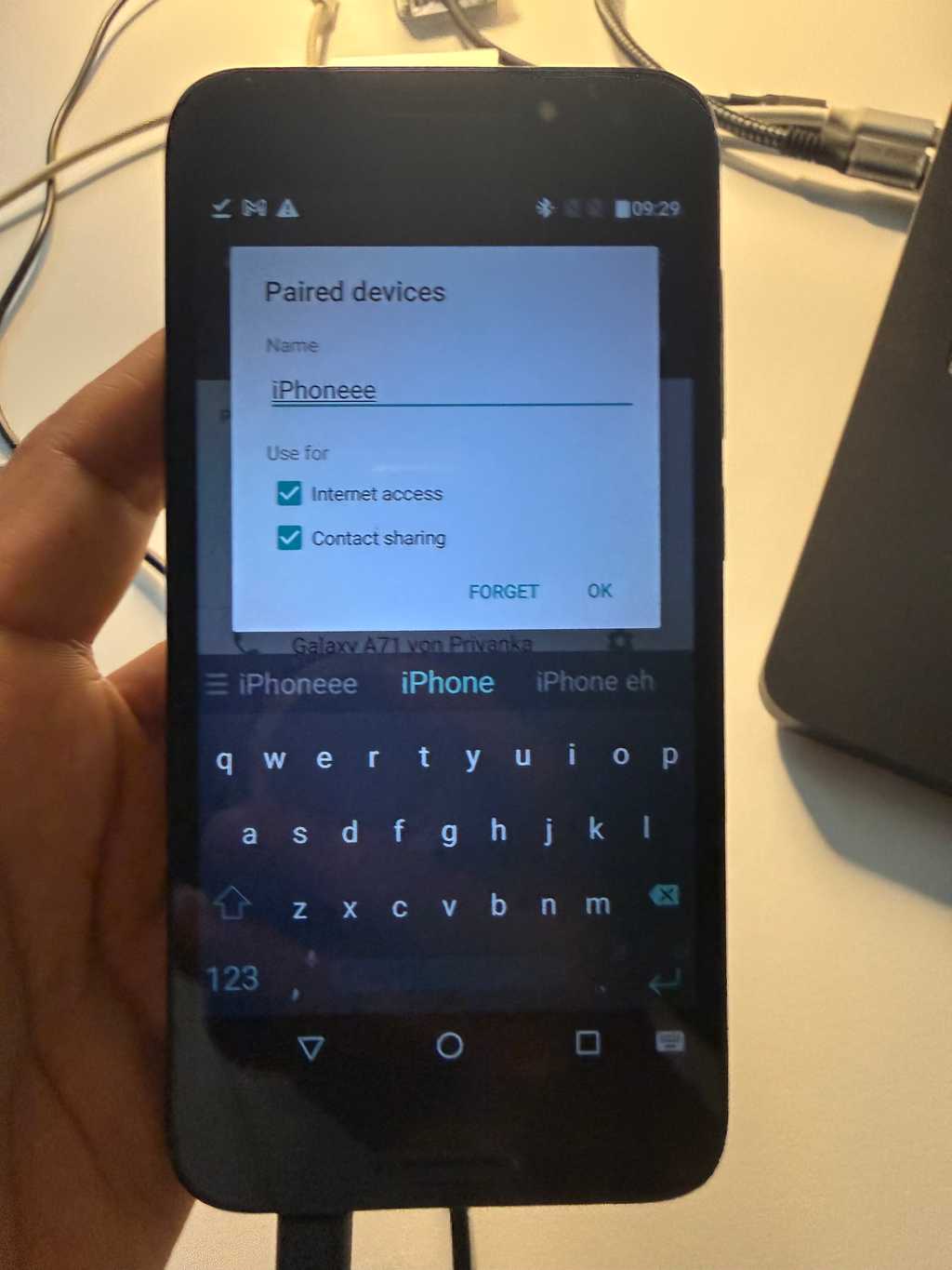 bluetooth intent