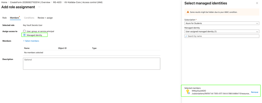 20 2 managed identity selection